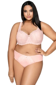 Mat 053/22 Carmela Big Biustonosz usztywniany, jasny róż