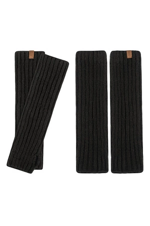 Vivisence 7301Kmpl Komplet ocieplacze, czarny