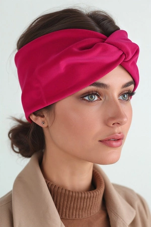 Vivisence 70109 Nakrycie głowy opaska, rubinowy