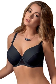 Vena VB-231 Biustonosz usztywniany, czarny