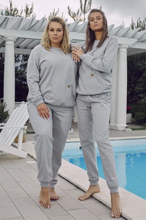 Italian Fashion Fox dł.r. dł.sp. Dres homewear, melanż