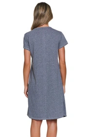 Doctor Nap TCB.7547 Nocna koszula, dark grey