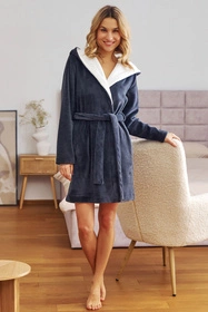 Doctor Nap SWW.7181 Nocna szlafrok, grey