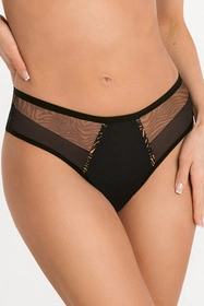 Gorsenia K881 Gisel Majtki brazyliany, czarny