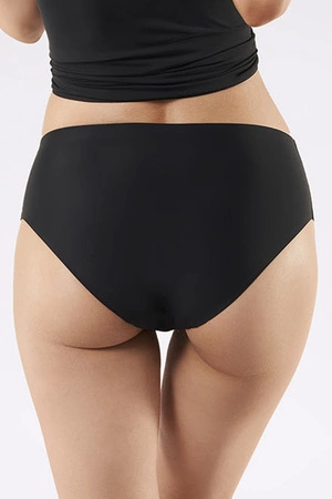Julimex Simple panty Majtki figi, czarny