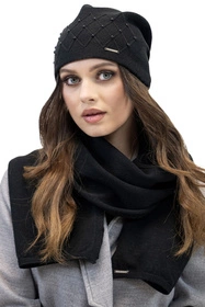 Vivisence 7002 Nakrycie głowy czapka, czarny