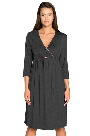 Italian Fashion Sonata r.3/4 Nocna koszulka, c.melanż/łosoś