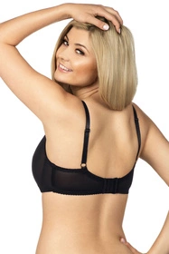 Lupo 131 Biustonosz miękki, czarny