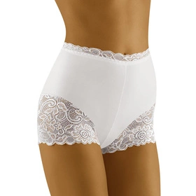 Wol-Bar Vega Majtki szorty modelujące, biały