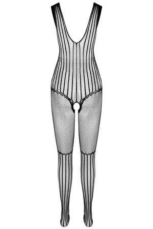 Passion BS103 Body bodystocking, black