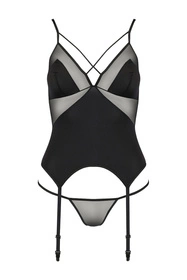Avanua Quella corset Gorset sexy, black