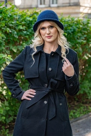 Vivisence 7044 Nakrycie głowy kapelusz, granatowy