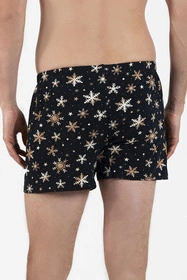 Italian Fashion Zermat Majtki bokserki, druk/czarny