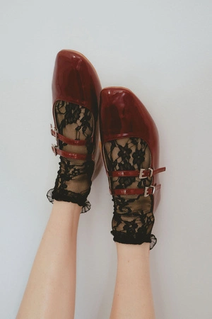 Fiore Ismena I1100 Wyrób pończoszniczy skarpetki, black