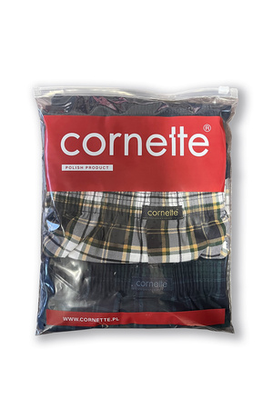 Cornette Comfort 3-pack 945/03 Majtki bokserki, granat/wz�r