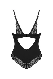 Obsessive Bellastia teddy Body sexy, czarny