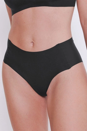 Sloggi 10217759 ZERO Feel 2.0 Majtki wysokie figi, 0004-black