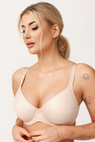 Azal Sonia Biustonosz usztywniany, beżowy