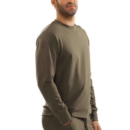 Dkaren Justin Bluza nierozpinana, khaki