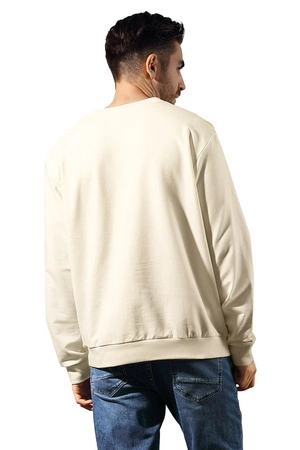 Reviver F5592 Bluza nierozpinana, kremowy