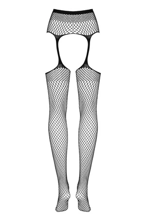 Obsessive Garter stockings S815 Wyrób pończoszniczy pończochy do pasa, czarny
