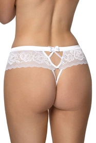 Róża Lafonia Majtki stringi, biały