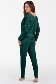 Italian Fashion Karina dł.r. dł.sp. Dres homewear, zielony