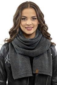 Vivisence 7041S Szalik lub apaszka szalik, ciemnoszary