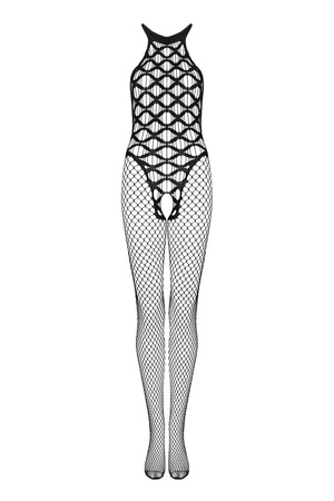Obsessive G332 bodystocking Body bodystocking, czarny
