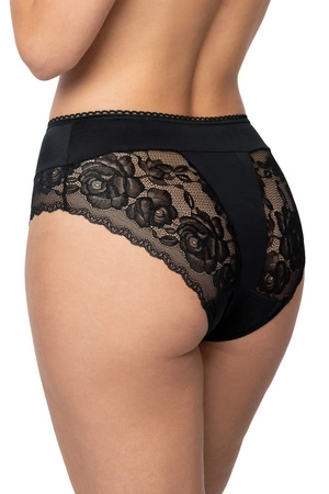 Róża Lafonia Majtki figi, czarny