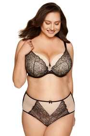 Gorteks Poema/F Majtki figi, czarny