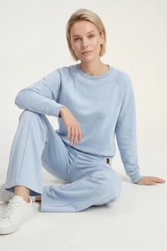 Vivisence 9004 Bluza nierozpinana, błękitny