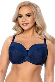 Vena VB-377 Biustonosz usztywniany, granat