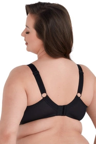 Gaia 534M Chantal Biustonosz miękki, czarny ażur