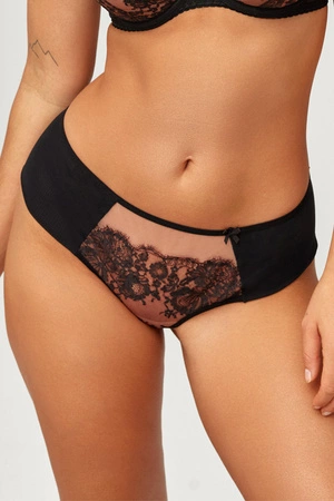 Azal Skarlet Majtki brazyliany, czarny