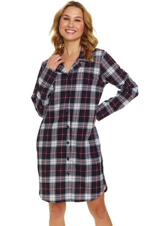 Doctor Nap TM.7103 Nocna koszula, burgundy