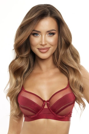 Axami V-12021 Biustonosz miękki, bordowy