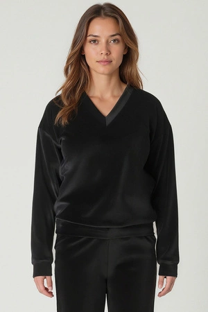 Vivisence 9002 Bluza nierozpinana, czarny