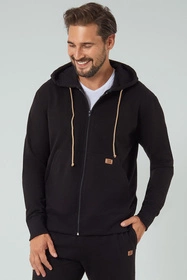 Italian Fashion Darwin dł.r. Bluza rozpinana, czarny