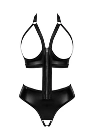 Obsessive Norides crotchles teddy Body sexy, czarny