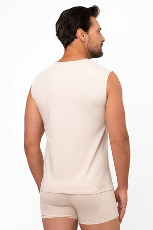 Italian Fashion Apollo sz.r. Koszulka bez rękawów, beż