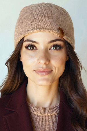 Vivisence 70115 Nakrycie głowy czapka, beżowy