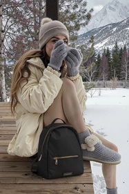 Vivisence T0006 Torebka plecak, czarny