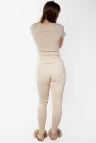 Dkaren Halima-Kpl Komplet legginsy + bluzka, beż