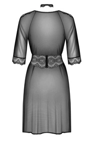 Obsessive Lucita peignoir Nocna peniuar, czarny