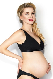 Mitex Lilly Biustonosz do karmienia, czarny