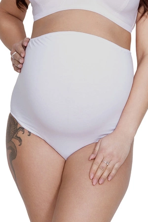 Mitex Mama Belly Majtki wysokie figi, white