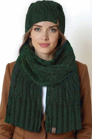 Vivisence 7112 Szalik lub apaszka szalik, butelkowa zieleń