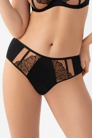 Gorsenia K966 Vida Majtki brazyliany, czarny