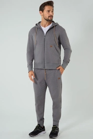 Italian Fashion Darwin dł.r. Bluza rozpinana, śr.melanż